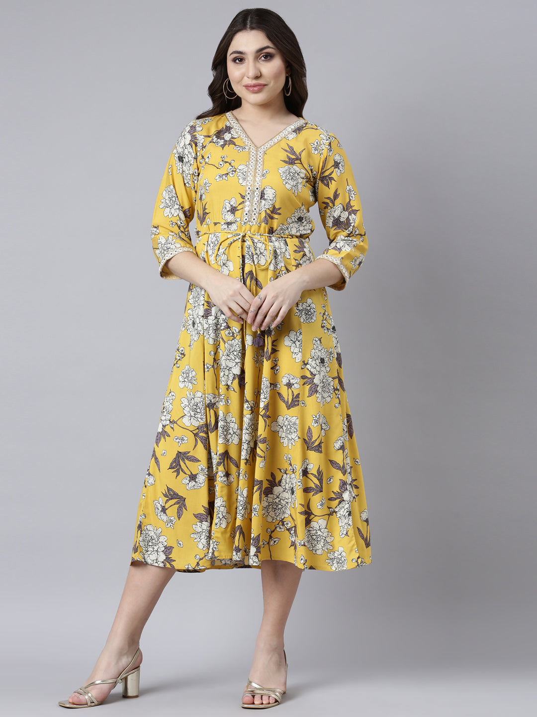 Neerus Floral Print kurtas & Kurtis sale - discounted price | FASHIOLA.in